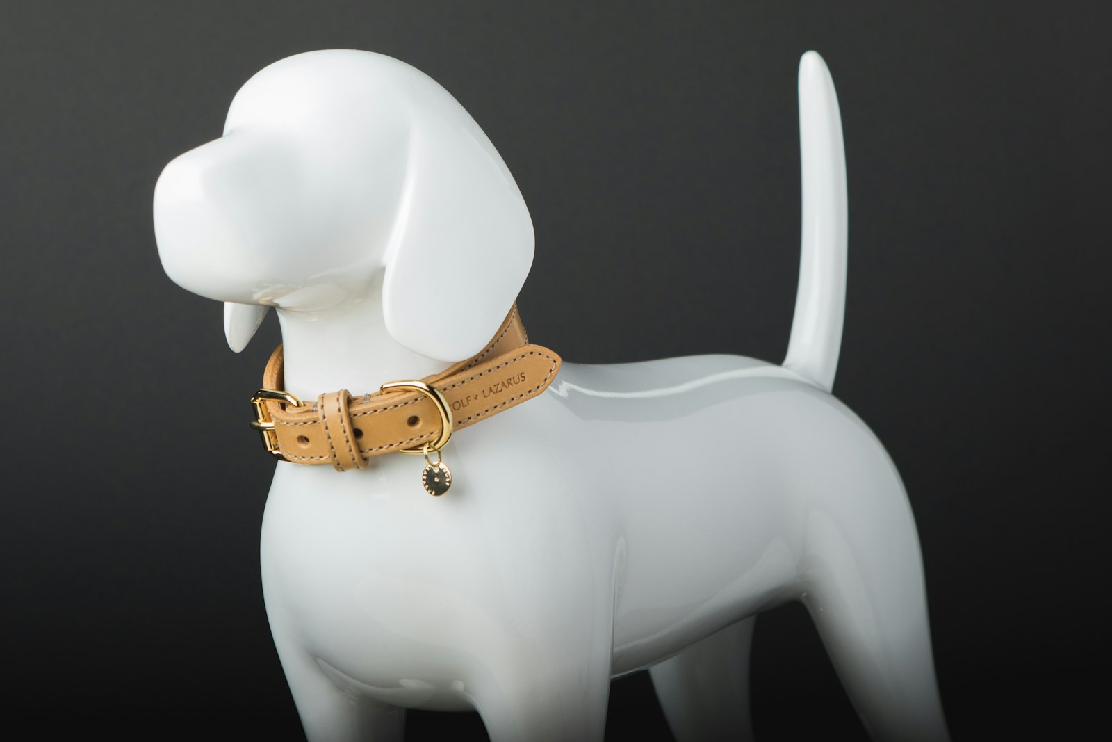 Italian Leather Dog Collar